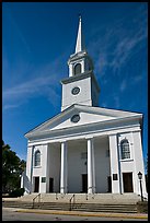 Baptist Church. Beaufort, South Carolina, USA (color)