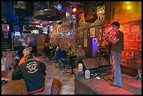 Club with live music performance. Nashville, Tennessee, USA ( color)