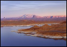 Antelope Island and Lake Powell, Glen Canyon National Recreation Area, Arizona. USA (color)