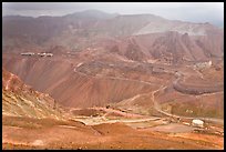 Copper mining operation, Morenci. Arizona, USA ( color)