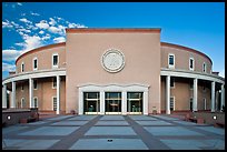 The Roundhouse (New Mexico Capitol). Santa Fe, New Mexico, USA ( color)