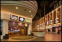 Casinos on Freemont Street. Las Vegas, Nevada, USA (color)