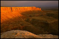 Cliffs near Muley Point, sunset. Bears Ears National Monument, Utah, USA