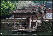 Du Khiem Pavilion, Tu Duc Mausoleum. Hue, Vietnam (color)