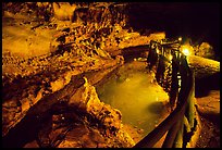 Ngoc Tuyen River flowing through Nhi Thanh Cave. Lang Son, Northest Vietnam ( color)