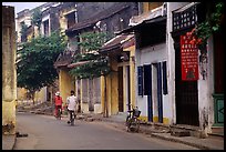 Old houses, Hoi An. Hoi An, Vietnam (color)