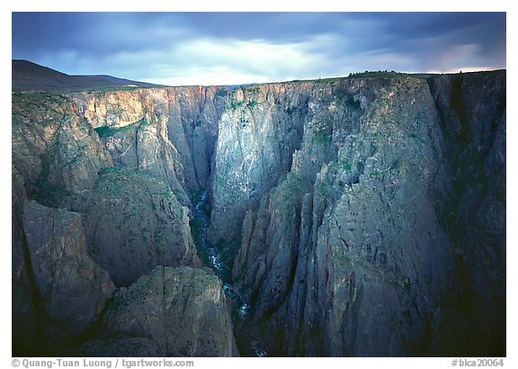 Narrows, Black Canyon of the Gunnison National Park, Colorado.  ()