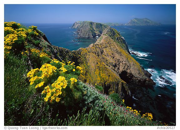 Inspiration Point, Channel Islands National Park, California.  ()