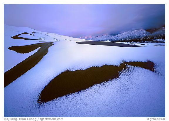 Great Sand Dunes National Park, Colorado.  ()