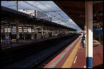 Train station, Urayasu. Tokyo, Japan ( color)