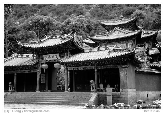 Ming dynasty Wufeng Lou (Five Phoenix Hall). Lijiang, Yunnan, China