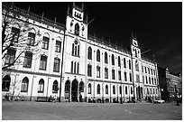City hall, Orebro. Central Sweden ( black and white)