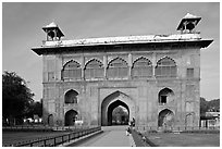 Naubat Khana (Drum house), Red Fort. New Delhi, India ( black and white)