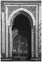 Alai Darweza gate. New Delhi, India ( black and white)