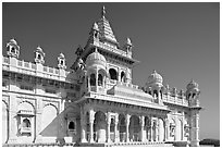Jaswant Thada. Jodhpur, Rajasthan, India (black and white)