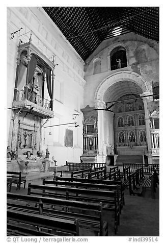 Church of St Monica interior, Old Goa. Goa, India