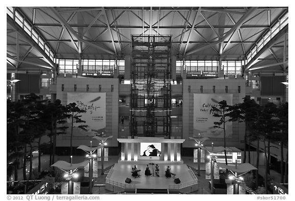 Classical music concert, Incheon international airport. South Korea