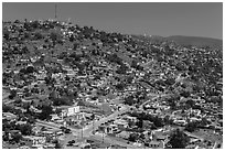Collinas de Chapultepic, Ensenada. Baja California, Mexico ( black and white)