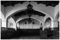 Cathedral Ballroom, Riviera Del Pacifico, Ensenada. Baja California, Mexico ( black and white)