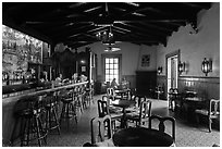 Bar Andaluz, Riviera Del Pacifico, Ensenada. Baja California, Mexico ( black and white)