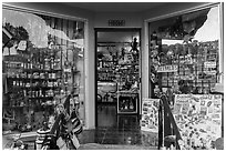 Souvenir shop, Ensenada. Baja California, Mexico ( black and white)