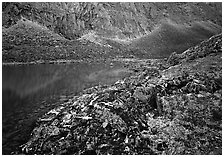 Aquarious Lake II. Gates of the Arctic National Park ( black and white)