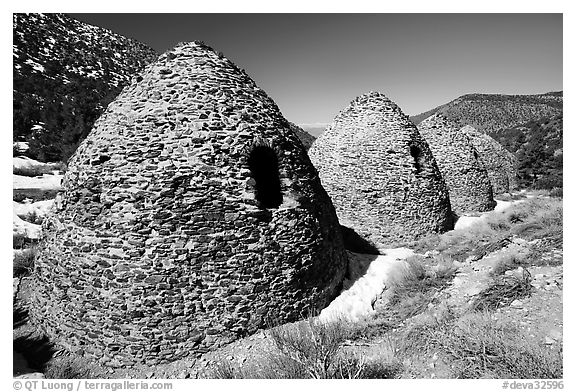 Charcoal kilns. Death Valley National Park, California, USA.