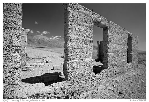 Ruins of Ashford Mill. Death Valley National Park, California, USA.
