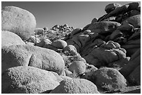 Boulders, White Tanks. Joshua Tree National Park ( black and white)