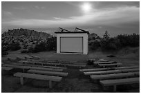 Amphitheater, Jumbo Rocks Campground. Joshua Tree National Park ( black and white)