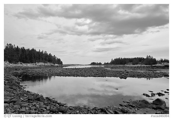 East Pond, Schoodic Peninsula. Acadia National Park, Maine, USA.