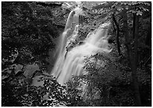 Brandywine falls. Cuyahoga Valley National Park ( black and white)