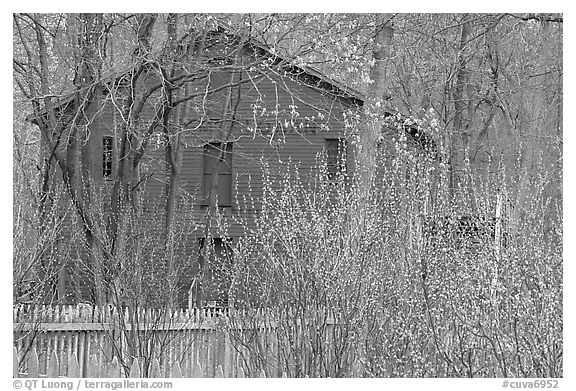 Hale Farm in early spring. Cuyahoga Valley National Park, Ohio, USA.