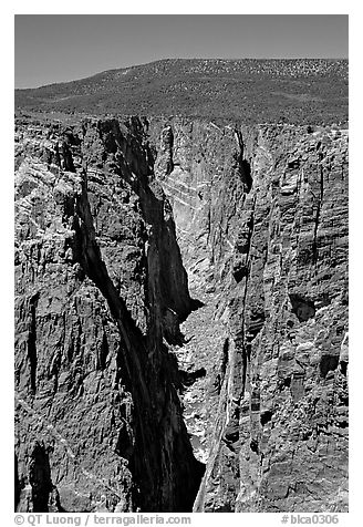 The Narrows, North rim. Black Canyon of the Gunnison National Park, Colorado, USA.