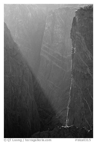Narrows in late afternoon. Black Canyon of the Gunnison National Park, Colorado, USA.