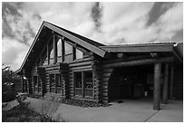 Visitor Center. Black Canyon of the Gunnison National Park ( black and white)