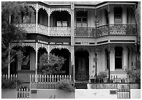 Residences. Sydney, New South Wales, Australia ( black and white)
