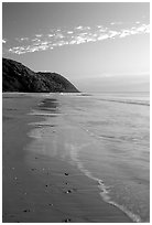 Beach near Cape Tribulation. Queensland, Australia ( black and white)