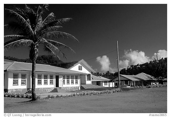 Village of Tula. Tutuila, American Samoa