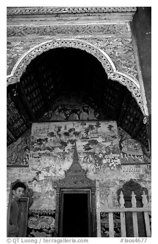 The Wat of Ban Xan Hai. Laos
