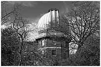 Royal Observatory. Greenwich, London, England, United Kingdom ( black and white)
