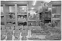 Acme bakery in the Ferry building. San Francisco, California, USA (black and white)