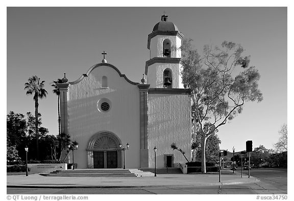 Mission basilica. San Juan Capistrano, Orange County, California, USA