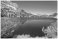 Long Lake, John Muir Wilderness. California, USA ( black and white)
