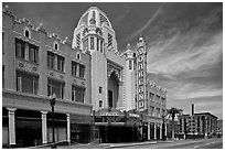 Oakland Fox Theater. Oakland, California, USA ( black and white)