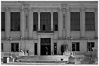 University Library, CAL. Berkeley, California, USA ( black and white)