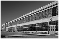 Ford Assembly Plant, Rosie the Riveter National Historical Park. Richmond, California, USA ( black and white)