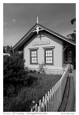 Historic building, Ardenwood farm, Fremont. California, USA