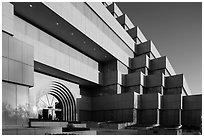 State of California general services building. Sacramento, California, USA ( black and white)