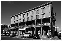 Truckee Hotel, Truckee. California, USA ( black and white)